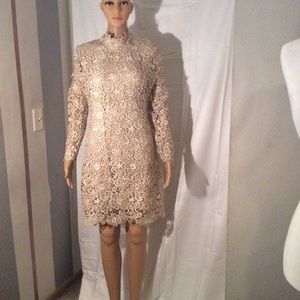 Beautiful open back brand new cocktail dress